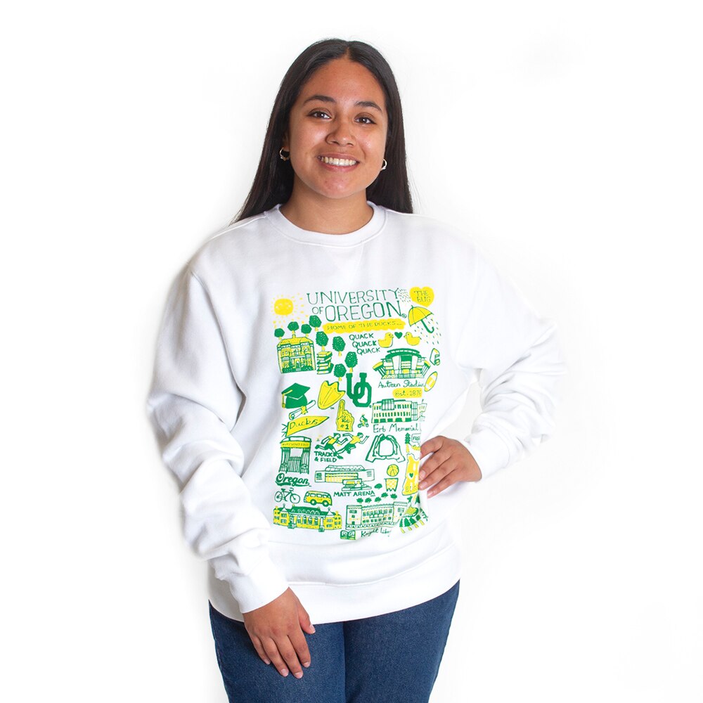 Casual Wear, Camp David, White, Pullover, Cotton Blend, Men, Unisex, Cotton Fleece, Everyday, Julia Gash design, 2023, Sweatshirt, 733988